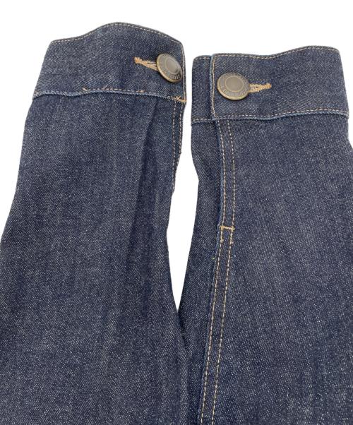 BLUE LABEL CRESTBRIDGE（ブルーレーベルクレストブリッジ）BLUE LABEL CRESTBRIDGE (ブルーレーベルクレストブリッジ) デニムジャケット ブラック サイズ:38の古着・服飾アイテム