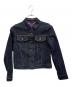 BLUE LABEL CRESTBRIDGE（ブルーレーベルクレストブリッジ）の古着「デニムジャケット」｜ブラック