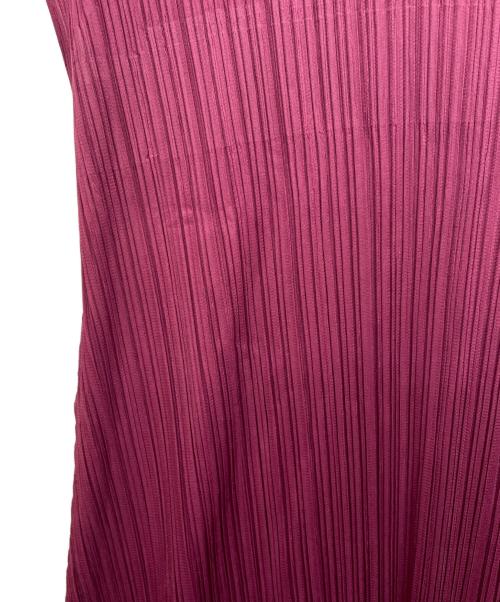 PLEATS PLEASE（プリーツプリーズ）PLEATS PLEASE (プリーツプリーズ) ノースリーブワンピース パープル サイズ:サイズ表記無しの古着・服飾アイテム