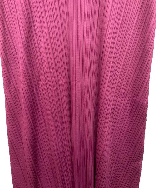 PLEATS PLEASE（プリーツプリーズ）PLEATS PLEASE (プリーツプリーズ) ノースリーブワンピース パープル サイズ:サイズ表記無しの古着・服飾アイテム