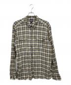 Patagonia ORGANIC COTTONパタゴニア）の古着「長袖シャツ」｜オリーブ