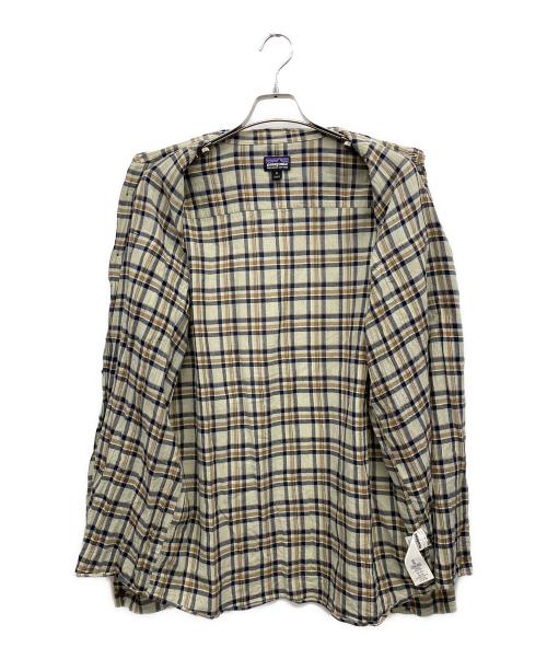 Patagonia ORGANIC COTTON（パタゴニア）Patagonia ORGANIC COTTON (パタゴニア) 長袖シャツ オリーブ サイズ:XLの古着・服飾アイテム
