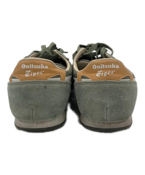 Onitsuka Tiger（オニツカタイガー）Onitsuka Tiger (オニツカタイガー) ローカットスニーカー オリーブ サイズ:27.5ｃｍの古着・服飾アイテム