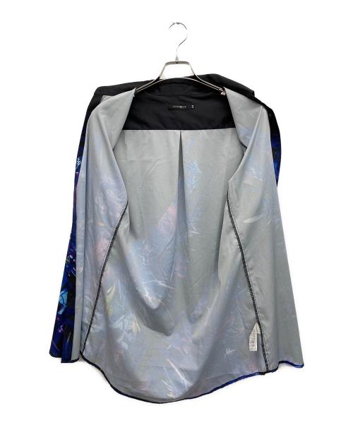 CIVARIZE（シヴァーライズ）CIVARIZE (シヴァーライズ) フラワーパターンロングシャツ　長袖シャツ ブラック サイズ:44の古着・服飾アイテム