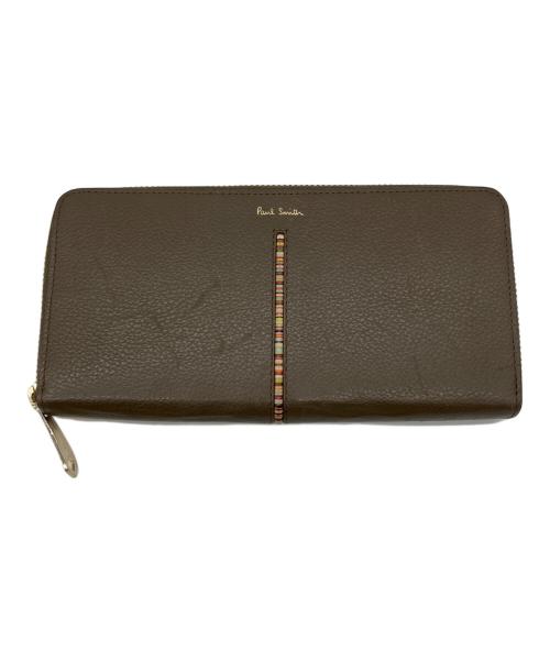 PAUL SMITH（ポールスミス）Paul Smith (ポールスミス) 長財布 ブラウンの古着・服飾アイテム