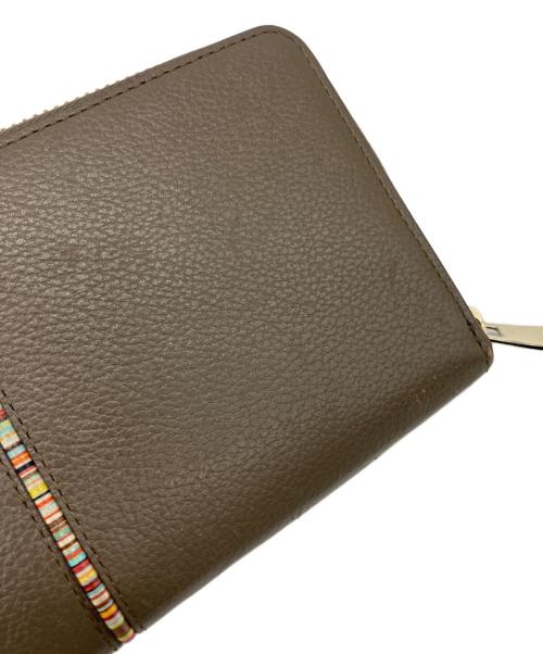 PAUL SMITH（ポールスミス）Paul Smith (ポールスミス) 長財布 ブラウンの古着・服飾アイテム