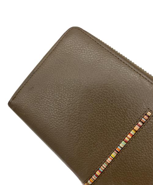 PAUL SMITH（ポールスミス）Paul Smith (ポールスミス) 長財布 ブラウンの古着・服飾アイテム