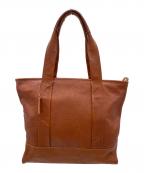 organオルガン）の古着「レザートートバッグ」｜ブラウン