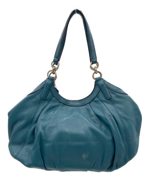 COACH（コーチ）COACH (コーチ) ハンドバッグ エメラルドグリーンの古着・服飾アイテム