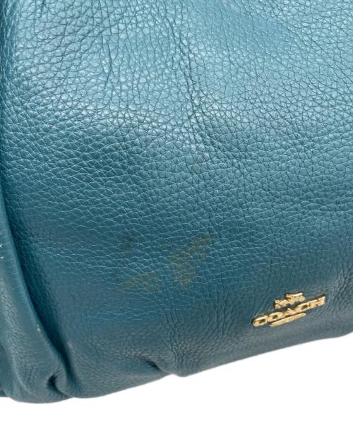 COACH（コーチ）COACH (コーチ) ハンドバッグ エメラルドグリーンの古着・服飾アイテム