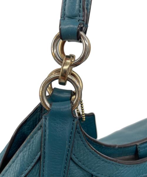 COACH（コーチ）COACH (コーチ) ハンドバッグ エメラルドグリーンの古着・服飾アイテム