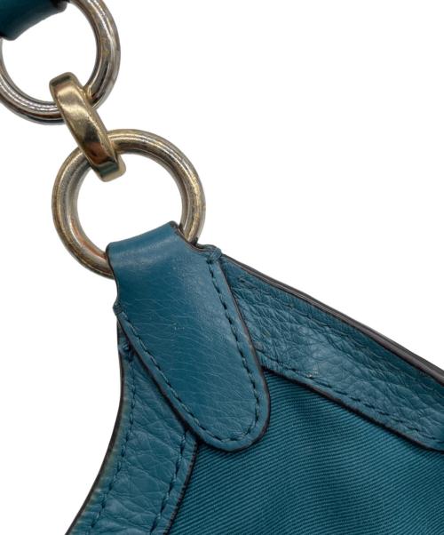COACH（コーチ）COACH (コーチ) ハンドバッグ エメラルドグリーンの古着・服飾アイテム