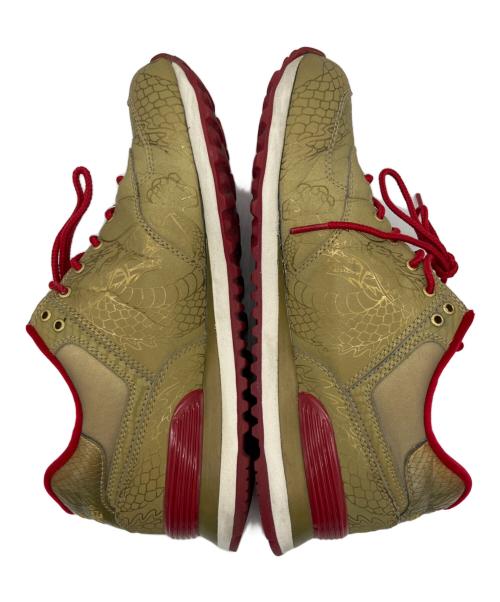 NEW BALANCE（ニューバランス）NEW BALANCE (ニューバランス) スニーカー ゴールド×レッド サイズ:27.5ｃｍの古着・服飾アイテム