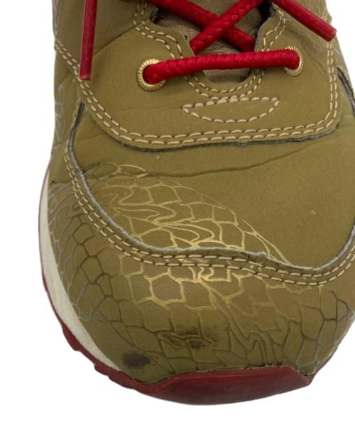 NEW BALANCE（ニューバランス）NEW BALANCE (ニューバランス) スニーカー ゴールド×レッド サイズ:27.5ｃｍの古着・服飾アイテム
