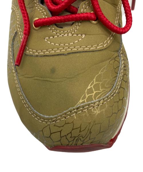 NEW BALANCE（ニューバランス）NEW BALANCE (ニューバランス) スニーカー ゴールド×レッド サイズ:27.5ｃｍの古着・服飾アイテム