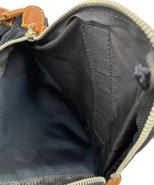 Felisi（フェリージ）Felisi (フェリージ) ボディーバッグ ネイビー×ブラウンの古着・服飾アイテム