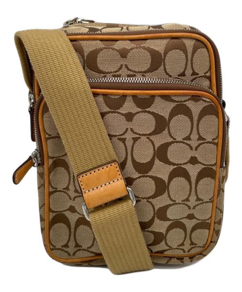 COACH（コーチ）COACH (コーチ) ショルダーバッグ ブラウンの古着・服飾アイテム