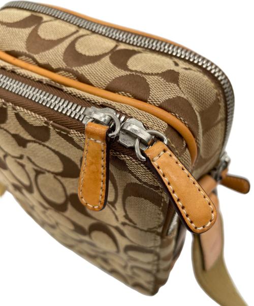 COACH（コーチ）COACH (コーチ) ショルダーバッグ ブラウンの古着・服飾アイテム