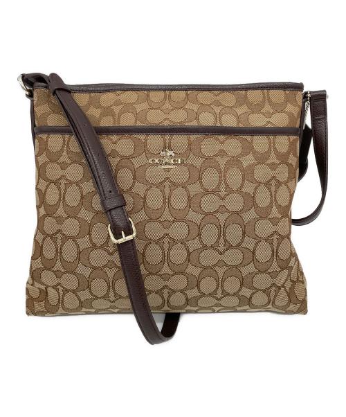COACH（コーチ）COACH (コーチ) ショルダーバッグ ブラウンの古着・服飾アイテム