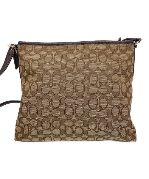 COACH（コーチ）COACH (コーチ) ショルダーバッグ ブラウンの古着・服飾アイテム