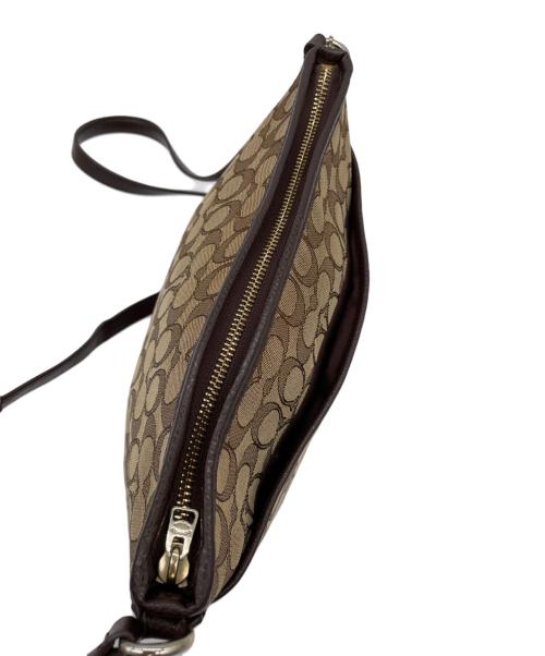 COACH（コーチ）COACH (コーチ) ショルダーバッグ ブラウンの古着・服飾アイテム