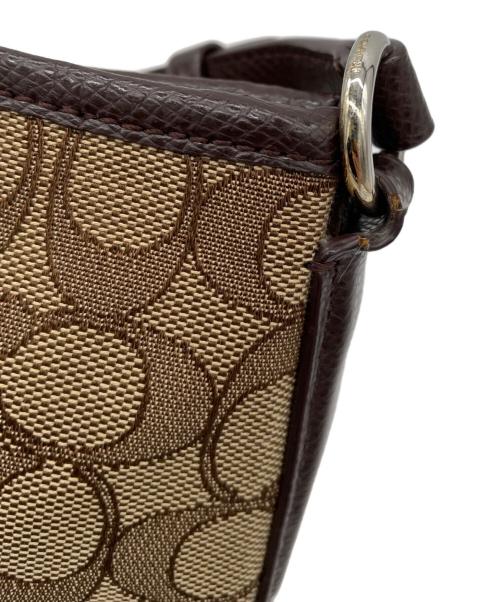 COACH（コーチ）COACH (コーチ) ショルダーバッグ ブラウンの古着・服飾アイテム