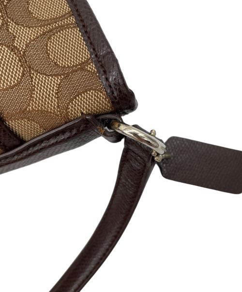 COACH（コーチ）COACH (コーチ) ショルダーバッグ ブラウンの古着・服飾アイテム