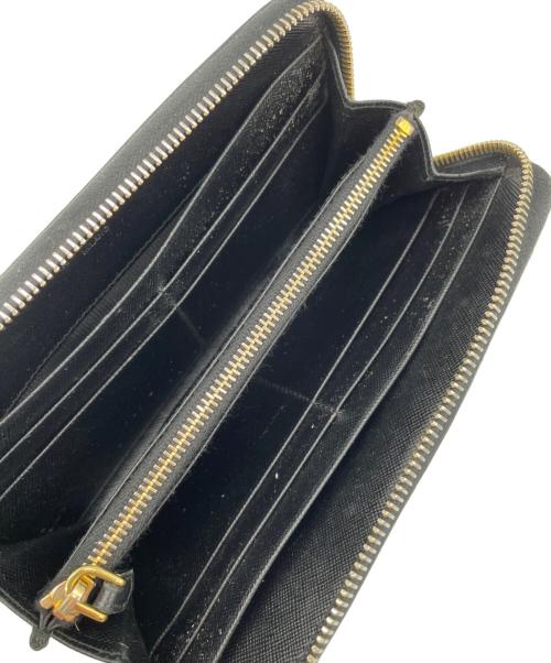 PRADA（プラダ）PRADA (プラダ) SAFFIANO（サフィアーノ）　長財布 ブラックの古着・服飾アイテム