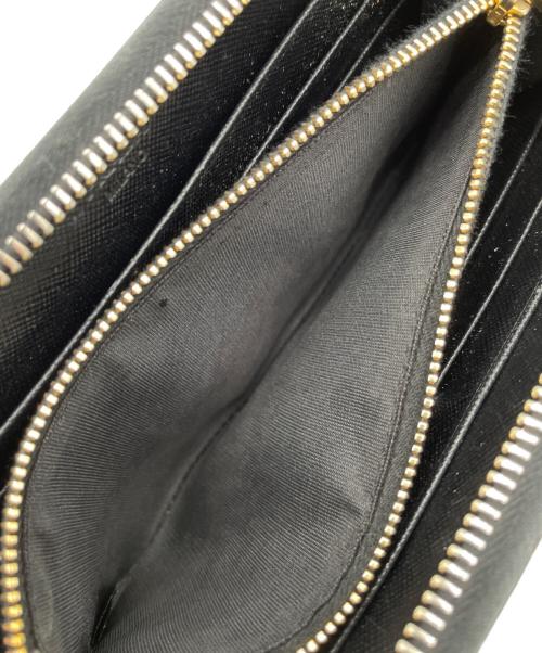 PRADA（プラダ）PRADA (プラダ) SAFFIANO（サフィアーノ）　長財布 ブラックの古着・服飾アイテム