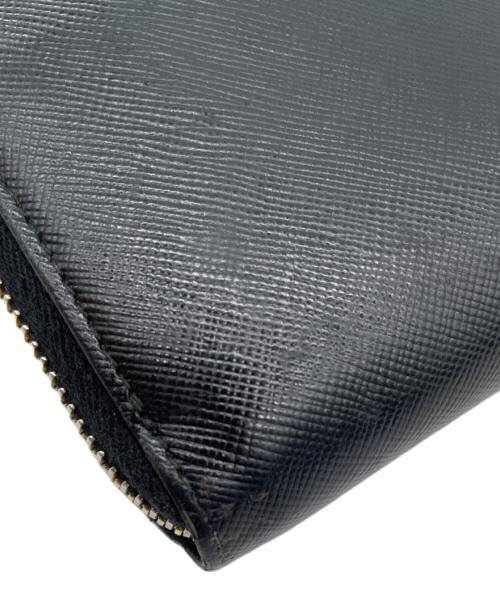 PRADA（プラダ）PRADA (プラダ) SAFFIANO（サフィアーノ）　長財布 ブラックの古着・服飾アイテム