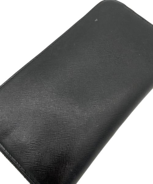 PRADA（プラダ）PRADA (プラダ) SAFFIANO（サフィアーノ）　長財布 ブラックの古着・服飾アイテム