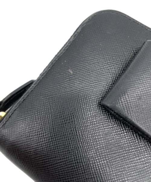 PRADA（プラダ）PRADA (プラダ) SAFFIANO（サフィアーノ）　長財布 ブラックの古着・服飾アイテム