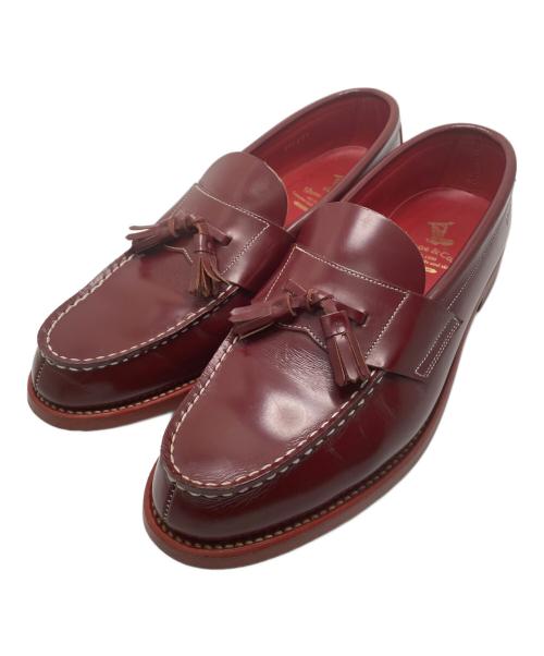 REGAL Shoe&Co（リーガル シュー＆カンパニー）REGAL shoe&co (リーガル シュー＆カンパニー) タッセルローファー レッド サイズ:90/S27の古着・服飾アイテム