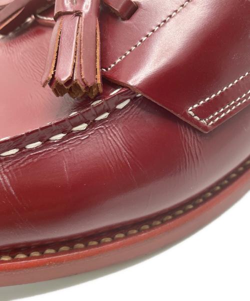 REGAL Shoe&Co（リーガル シュー＆カンパニー）REGAL shoe&co (リーガル シュー＆カンパニー) タッセルローファー レッド サイズ:90/S27の古着・服飾アイテム