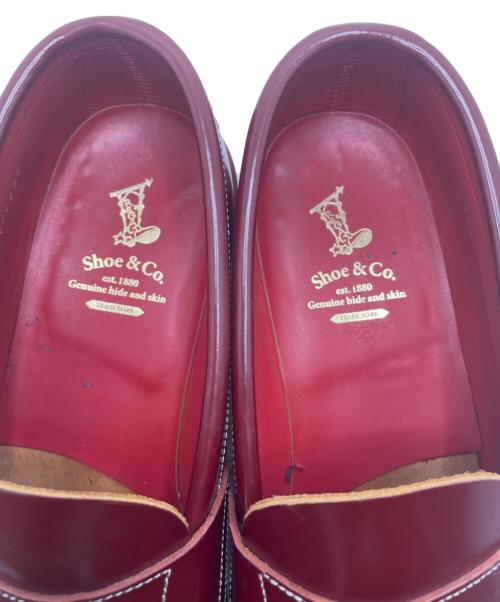 REGAL Shoe&Co（リーガル シュー＆カンパニー）REGAL shoe&co (リーガル シュー＆カンパニー) タッセルローファー レッド サイズ:90/S27の古着・服飾アイテム