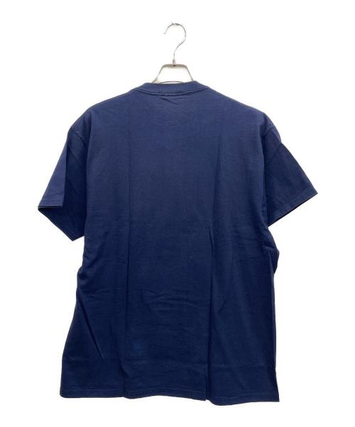 MUSIC TELEVISION（ミュージックテレビジョン）MUSIC TELEVISION (ミュージックテレビジョン) 半袖カットソー ネイビー サイズ:XLの古着・服飾アイテム