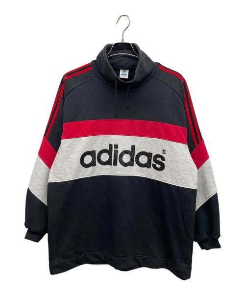 adidas（アディダス）adidas (アディダス) スウェット ブラック サイズ:M-Lの古着・服飾アイテム
