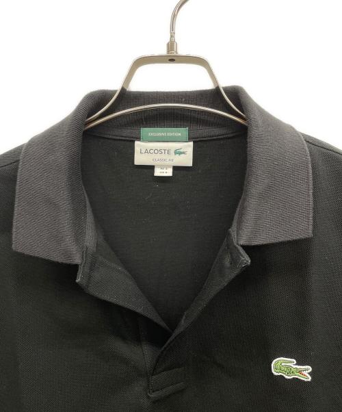 LACOSTE（ラコステ）LACOSTE (ラコステ) ポロシャツ ブラック サイズ:FR3の古着・服飾アイテム