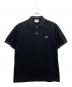 LACOSTE（ラコステ）の古着「ポロシャツ」｜ブラック