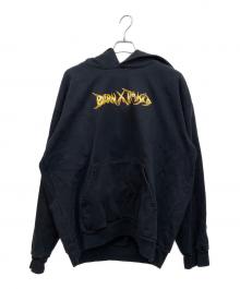 BORN X RAISED（ボーン レイズド）の古着「プルオーバーパーカー」｜ブラック