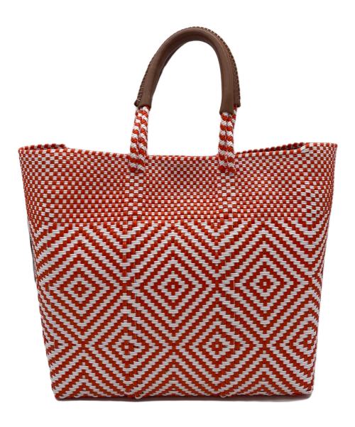 WOVEN（ウーヴン）WOVEN (ウーヴン) トートバッグ オレンジの古着・服飾アイテム