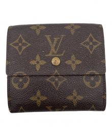 LOUIS VUITTON（ルイ ヴィトン）の古着「ポルトモネ・ビエ カルトクレディ　3つ折り財布」｜ブラウン