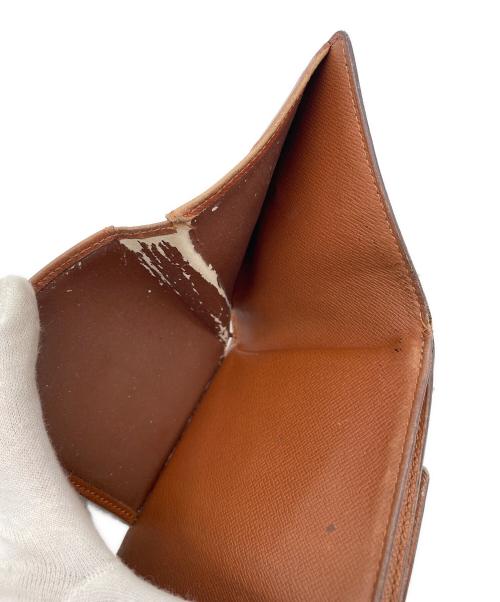 LOUIS VUITTON（ルイ ヴィトン）LOUIS VUITTON (ルイ ヴィトン) ポルトモネ・ビエ カルトクレディ　3つ折り財布 ブラウンの古着・服飾アイテム