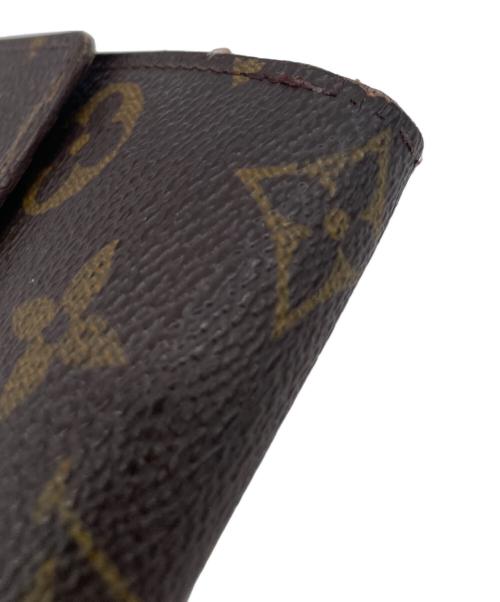 LOUIS VUITTON（ルイ ヴィトン）LOUIS VUITTON (ルイ ヴィトン) ポルトモネ・ビエ カルトクレディ　3つ折り財布 ブラウンの古着・服飾アイテム