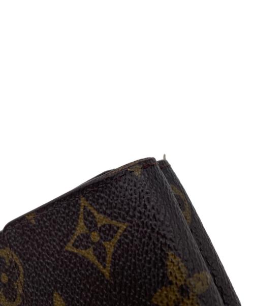 LOUIS VUITTON（ルイ ヴィトン）LOUIS VUITTON (ルイ ヴィトン) ポルトモネ・ビエ カルトクレディ　3つ折り財布 ブラウンの古着・服飾アイテム
