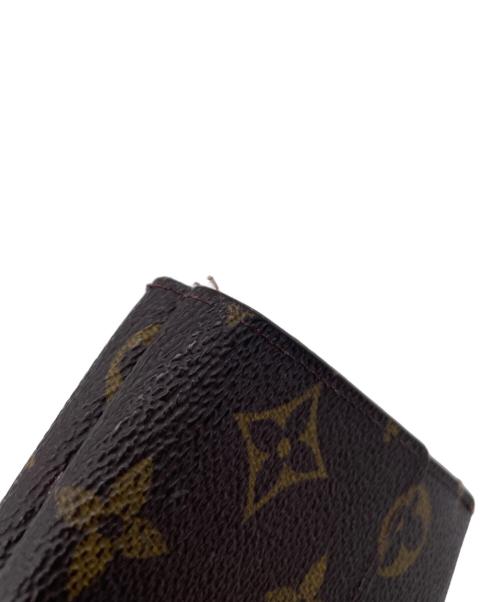 LOUIS VUITTON（ルイ ヴィトン）LOUIS VUITTON (ルイ ヴィトン) ポルトモネ・ビエ カルトクレディ　3つ折り財布 ブラウンの古着・服飾アイテム