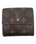 LOUIS VUITTON（ルイ ヴィトン）の古着「ポルトモネ・ビエ カルトクレディ　3つ折り財布」｜ブラウン