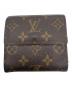 LOUIS VUITTON (ルイ ヴィトン) ポルトモネ・ビエ カルトクレディ　3つ折り財布：8000円