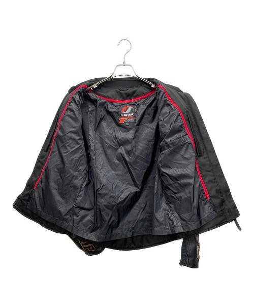 FLAGSHIP（フラッグシップ）FLAGSHIP (フラッグシップ) モーターサイクルジャケット ブラック サイズ:LLの古着・服飾アイテム