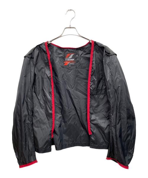 FLAGSHIP（フラッグシップ）FLAGSHIP (フラッグシップ) モーターサイクルジャケット ブラック サイズ:LLの古着・服飾アイテム